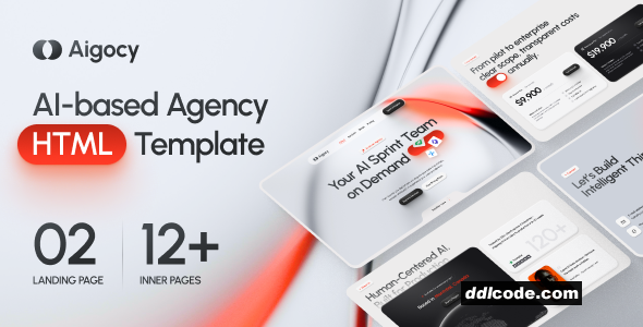 Aigocy - AI Agency & Technology HTML Template