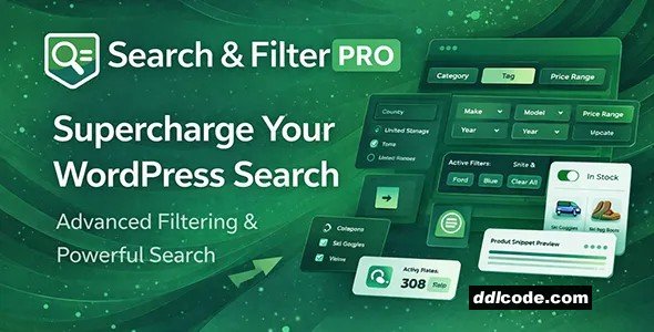 Search & Filter Pro - Search and Filtering for WordPress