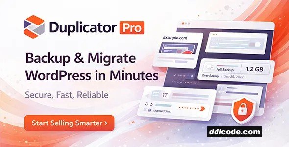 Duplicator Pro - Site Migration & Backup