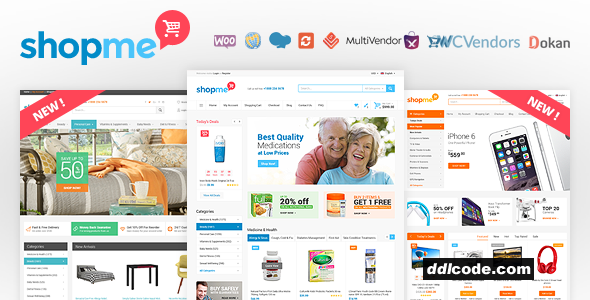 ShopMe - Multi Vendor Woocommerce WordPress Theme