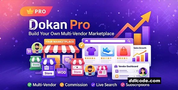Dokan Pro - Ecommerce Marketplace Plugin