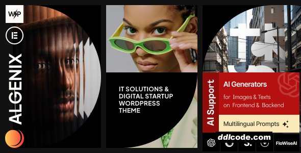 Algenix - IT Solutions & Digital Agency WordPress Theme