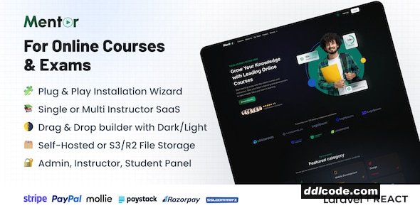 Mentor LMS - Learning Management System
