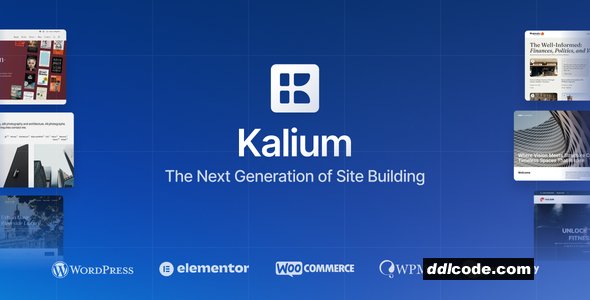 Kalium 3 - Creative Theme for Professionals