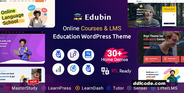 Edubin - Education WordPress Theme