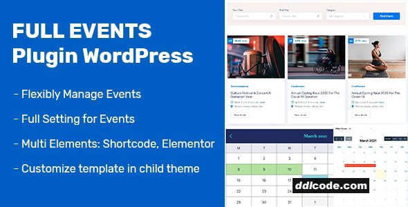 FullEvents - Event Plugin WordPress