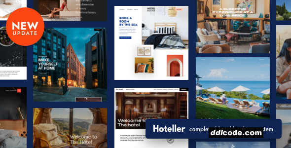 Hoteller - Hotel Booking WordPress