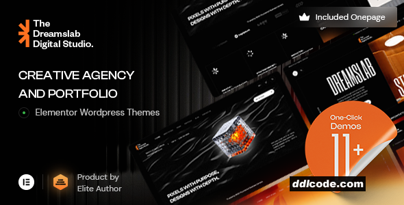 Dreamslab - Creative Portfolio & Agency WordPress Theme