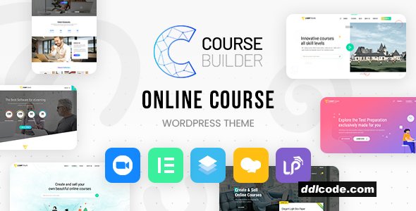 Course Builder - Online Course WordPress Theme