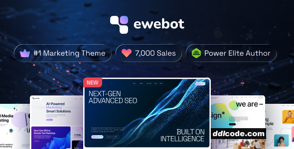 Ewebot - Digital Marketing Agency & SEO WordPress Theme