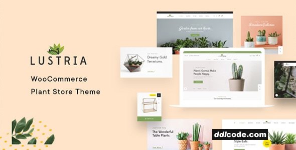 Lustria - MultiPurpose Plant Store WordPress Theme