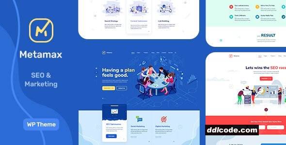 MetaMax - SEO and Marketing WordPress Theme