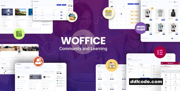 Woffice - Intranet, Extranet & Project Management WordPress Theme