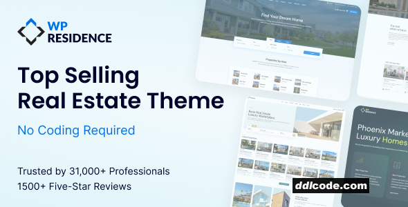 WP Residence - Real Estate WordPress Theme