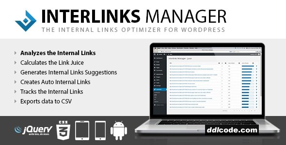 Interlinks Manager - Internal Links Optimizer for WordPress