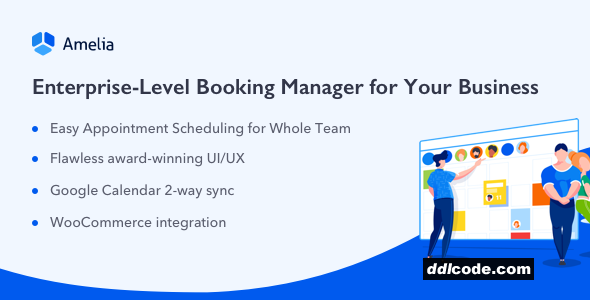 Amelia - Enterprise Level Appointment Booking WordPress Plugin