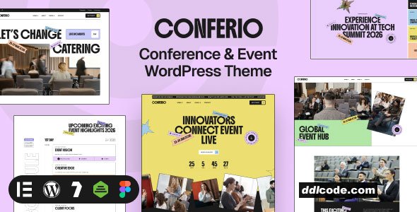 Conferio - Event Conference WordPress Theme
