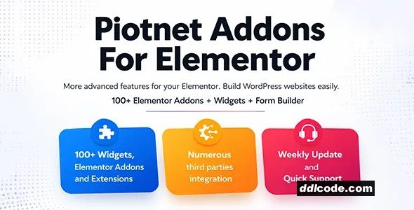 Piotnet Addons For Elementor Pro