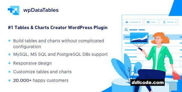 wpDataTables - Tables and Charts Manager for WordPress