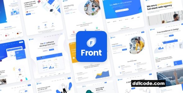 Front - Multipurpose Business WordPress Theme