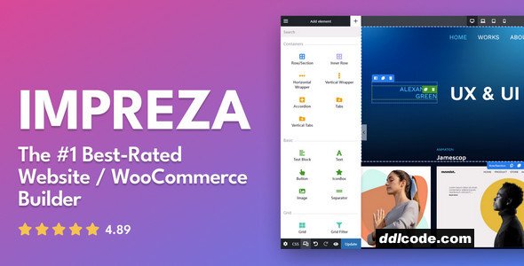 Impreza - WordPress Website and WooCommerce Builder