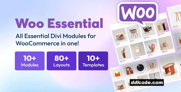 Woo Essential - Divi Shop Builder for Woocommerce
