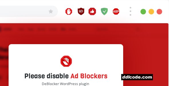 DeBlocker - Anti AdBlock for WordPress