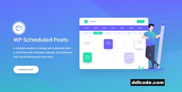 WP Scheduled Posts Pro (SchedulePress)