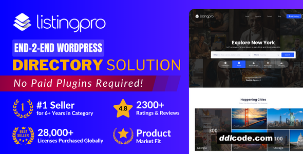 ListingPro - Directory & Listing WordPress Theme