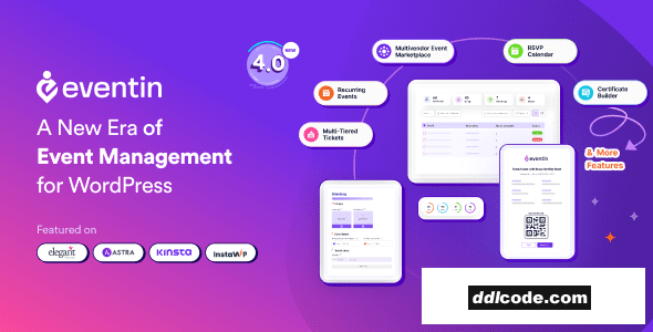 Eventin Pro - WordPress Event Manager, Event Calendar and Booking Plugin