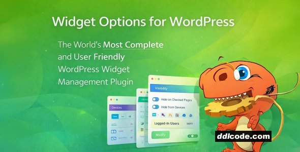Extended Widget Options - All-in-One Widget Control