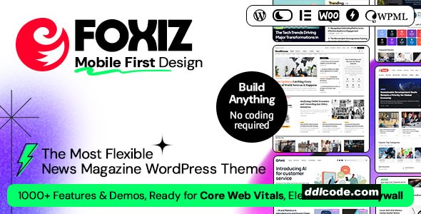 Foxiz - Newspaper News & Magazine WordPress