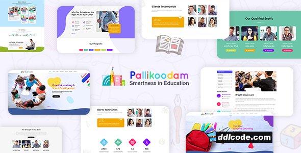 Pallikoodam - School WordPress Theme