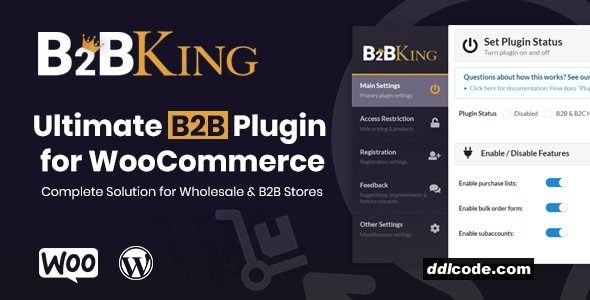 B2BKing - The Ultimate WooCommerce B2B & Wholesale Plugin
