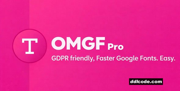 OMGF Pro - Host Google Fonts Locally for WordPress