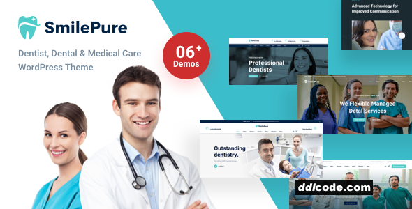 SmilePure - Dental & Medical Care WordPress Theme