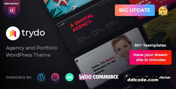 Trydo - Agency & Portfolio WordPress Theme