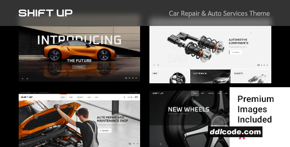 ShiftUp - Car Repair & Auto Services WordPress Theme
