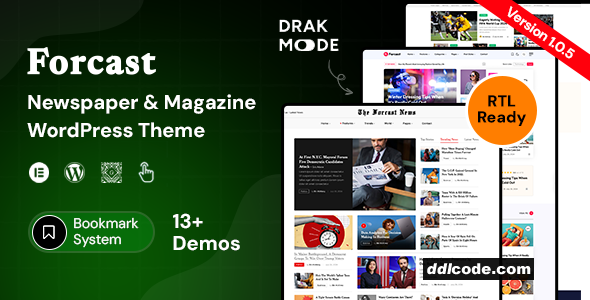 Forcast - Newspaper & Magazine Theme