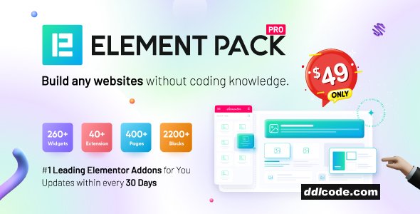 Element Pack - Addon for Elementor Page Builder WordPress Plugin