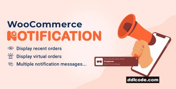 WooCommerce Notification - Boost Your Sales - Live Feed Sales - Recent Sales Popup - Upsells