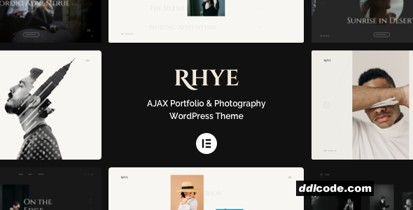 Rhye - AJAX Portfolio WordPress Theme