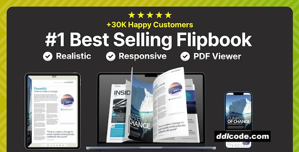 Real 3D FlipBook - PDF Viewer WordPress Plugin