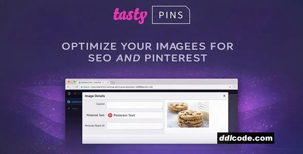 Tasty Pins - Optimize your images for SEO and Pinterest