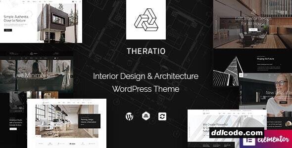 Theratio - Architecture & Interior Design Elementor WordPress Theme