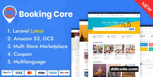 Booking Core - Laravel Booking System