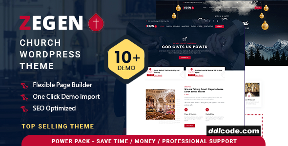Zegen - Church WordPress Theme