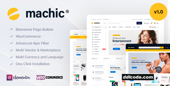 Machic - Electronics Store WooCommerce Theme