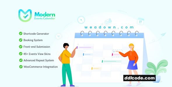 Webnus Modern Events Calendar Pro + Addons
