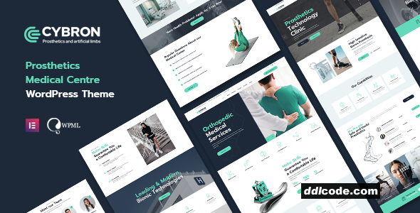 Cybron - Prosthetics Medical Center WordPress Theme